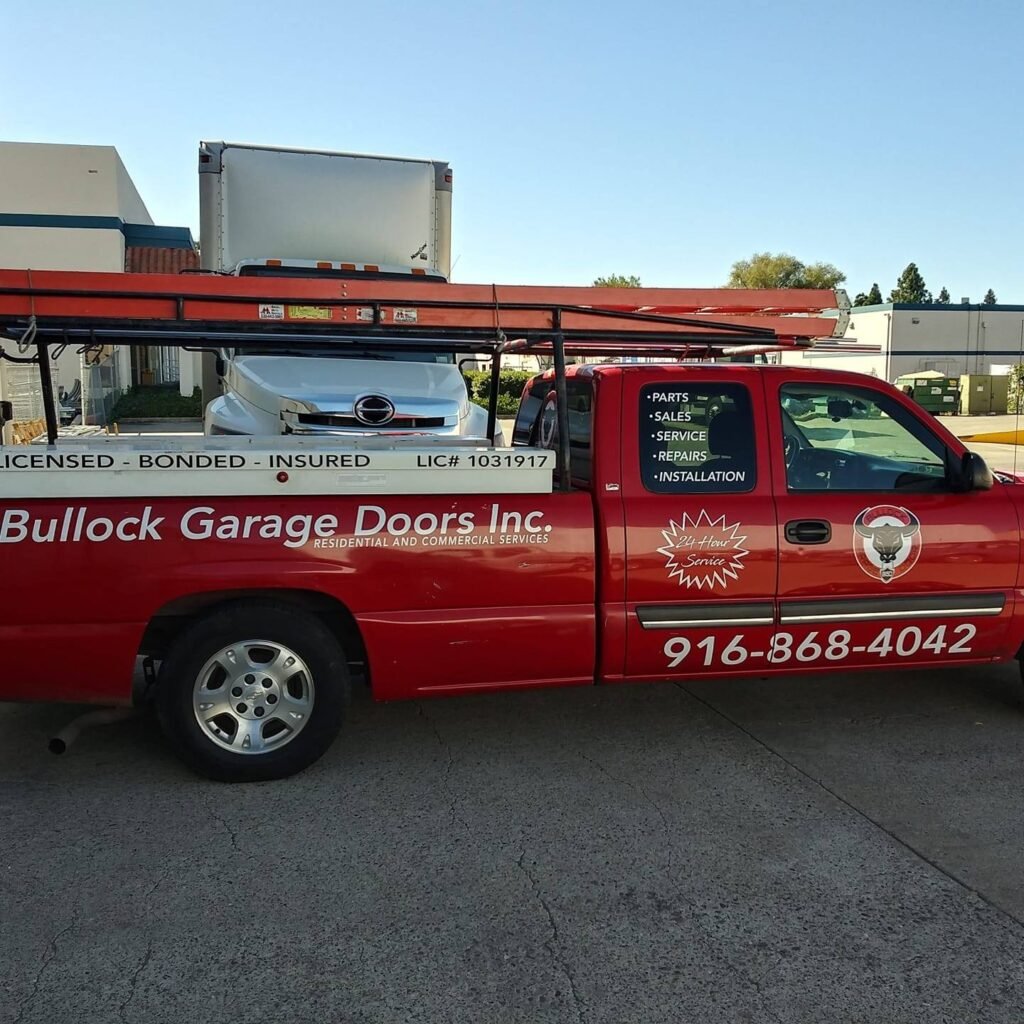 bullock garage door Truck
